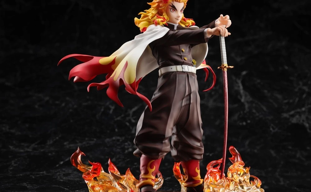 鬼滅の刃』煉󠄁獄杏寿郎が1/8フィギュア化 威風堂々たるその姿！ - KAI-YOU.net