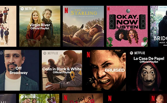 Spotify「Netflix Hub」開設　ネトフリ作品のサントラなどに簡単アクセス