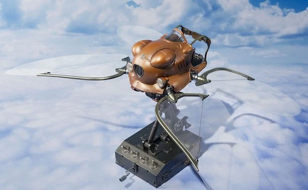 『天空の城ラピュタ』の小型飛行機がフィギュアに！ ロボット兵と同時発売