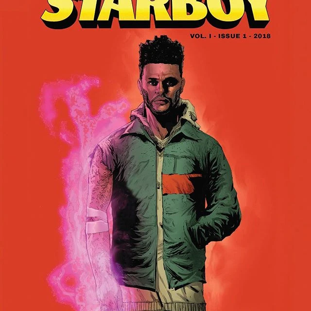 MARVEL『STARBOY』／画像はThe weekndさんのInstagramより