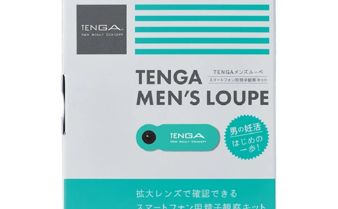 550倍レンズで精子を観察　TENGAのスマホ用キット「MEN’S LOUPE」