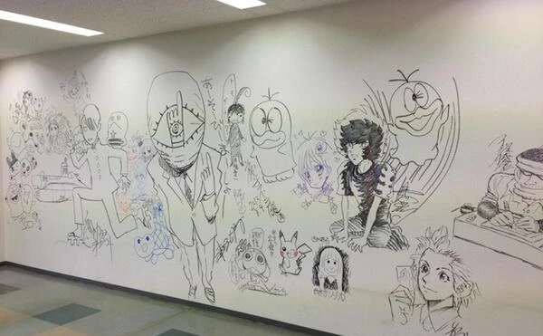 有名漫画家らによる小学館ビルのラクガキ　ついに一般公開の詳細が明らかに