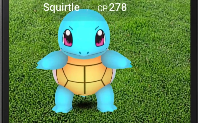 『Pokémon GO』ゲーム画面公開　ゼニガメも捕獲できるしタマゴもある！