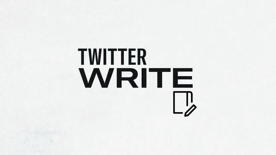 Twitter Write／以下、画像はTwitter WriteのGIF画像のスクリーンショッ