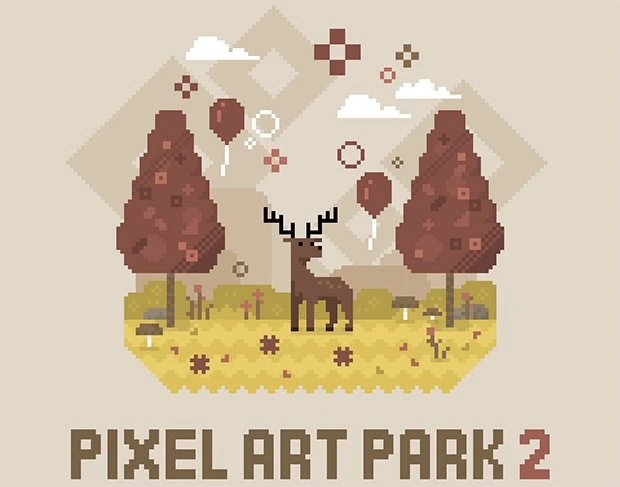 デジタルだけどあったかい！ 「Pixel Art Park 2」でドット絵ワールドを堪能