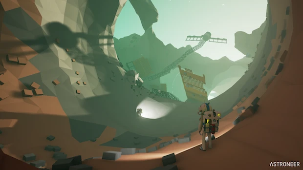 未開の惑星を探索するゲーム『Astroneer』 美麗でポップな映像を公開
