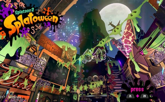 スプラ2でハロウィンフェス「Splatoween」復活　お題は「トリック vs トリート」