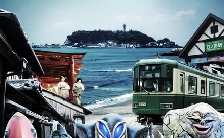 異色の街ぶら番組『ウルトラ怪獣散歩』鎌倉、江ノ島、京都編がDVD化