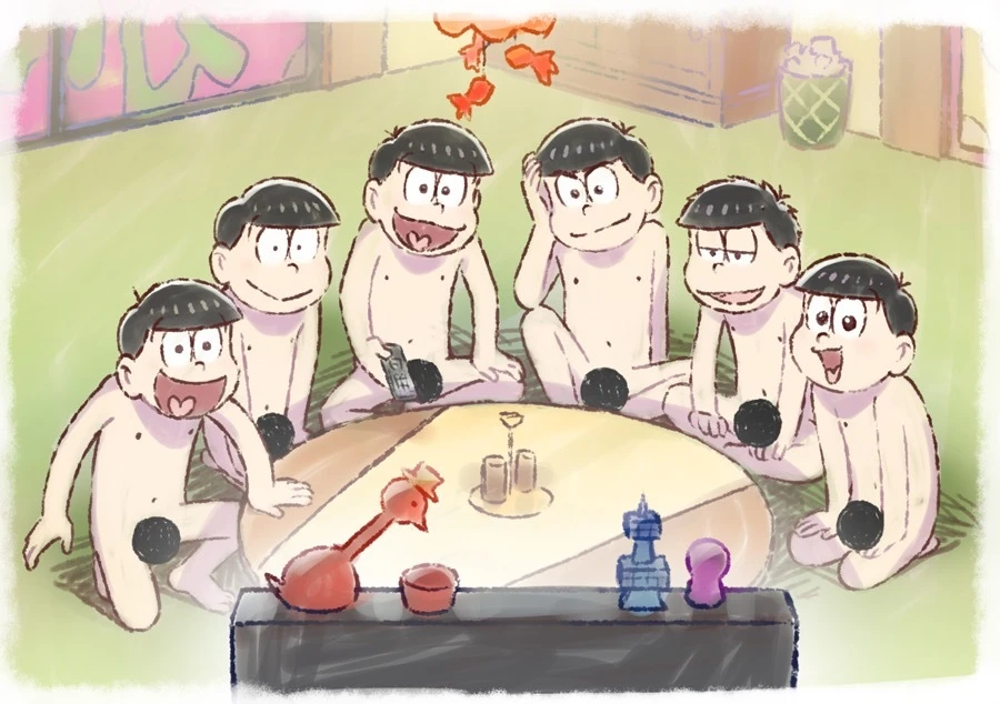 『おそ松さん』第3期いよいよ！ 6つ子の全裸待機ビジュアル公開（公式）.jpg