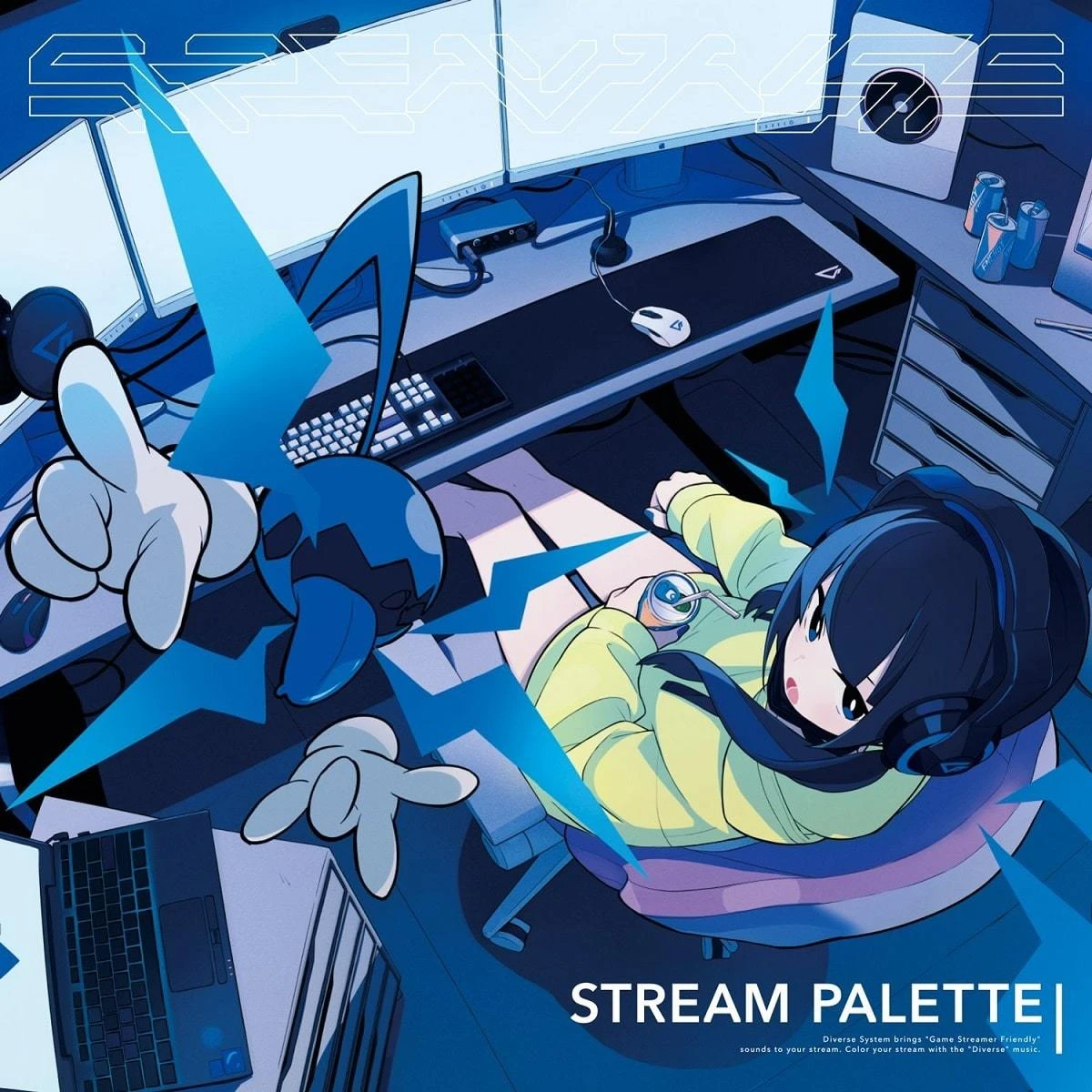 音楽レーベル Diverse Systemが配信で自由に使える楽曲集『Stream Palette』公開.jpg