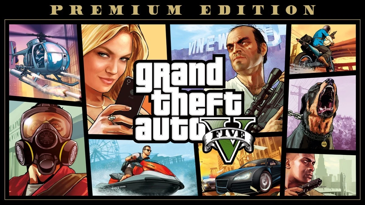 「VCR GTA2」でプレイされる『Grand Theft Auto V』／画像は<a href="https://store.epicgames.com/ja/p/grand-theft-auto-v" target="_blank">Epic Games Store</a>から