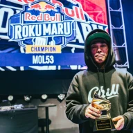 「Red Bull Roku Maru」で優勝を勝ち取ったMOL53さん