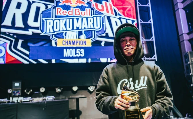 MCバトル大会「Red Bull Roku Maru」優勝はMOL53　KOKも制覇