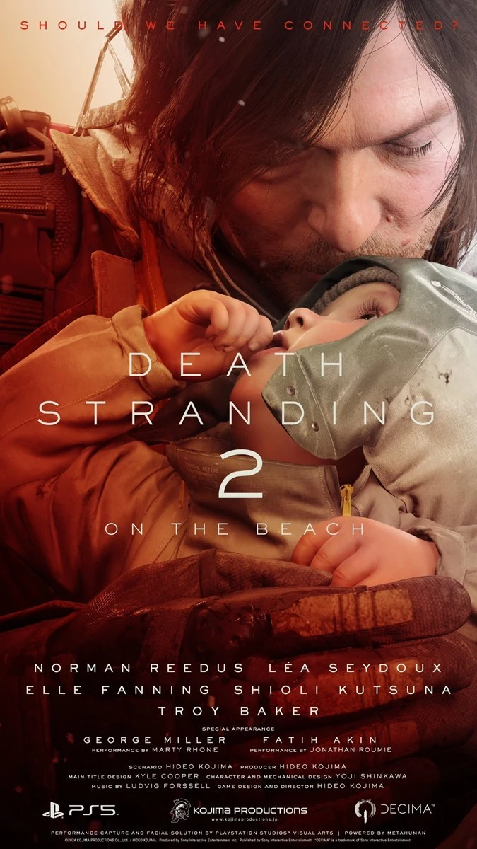 小島秀夫『DEATH STRANDING 2』トレーラー公開 「集大成」と銘打つ新作も発表