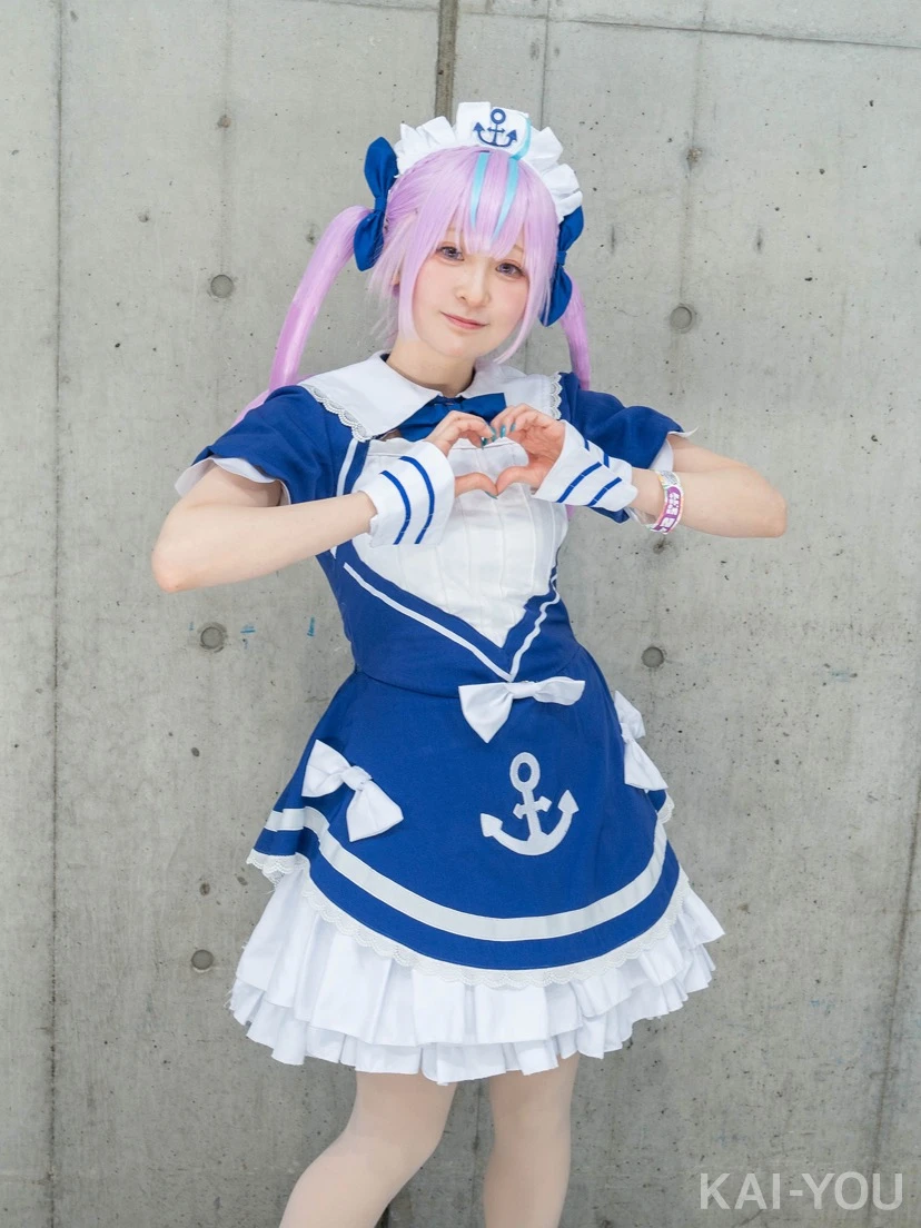 なーちゃんさんによる湊あくあさんのコスプレ②