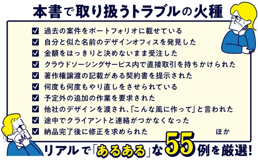 『クリエイター六法』掲載事例