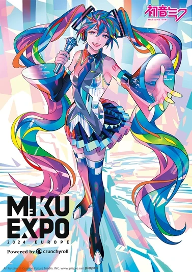 「HATSUNE MIKU EXPO 2024 EUROPE」Art by ざいん © CFM