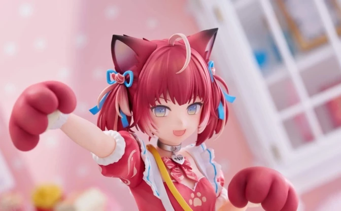 VTuber赤見かるびのフィギュア発売　キャラデザインの甘城なつき監修