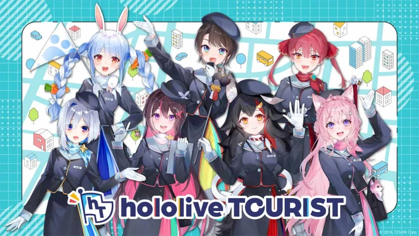 「hololive TOURIST」キービジュアル