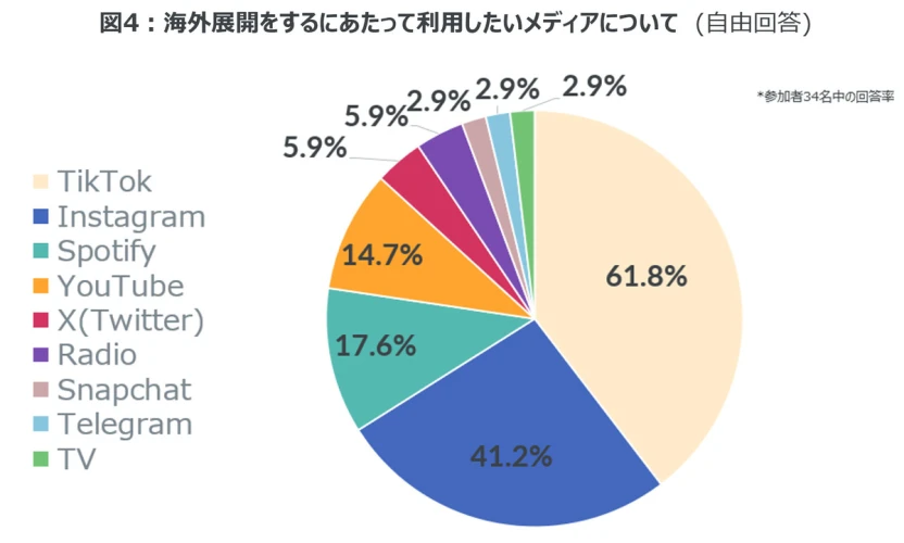 海外展開をするにあたって利用したいメディア