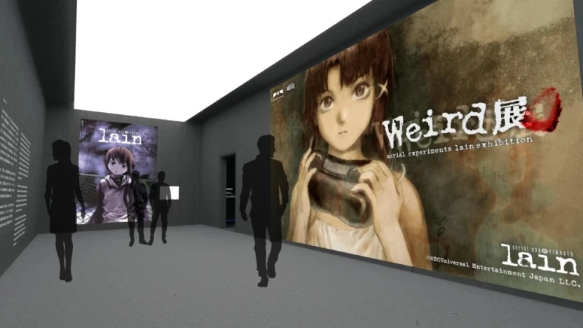 「Weird展」エントランス