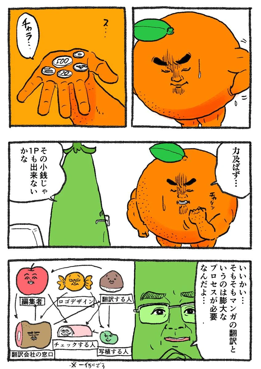 小学館などから29.2億円の資金を調達したAI翻訳ツール開発会社・オレンジによる説明漫画7
