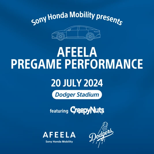 Creepy Nutsが出演するイベント「AFEELA PREGAME PERFORMANCE」