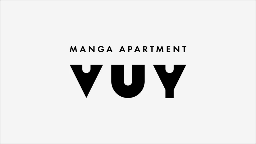 「MANGA APARTMENT VUY」ロゴ