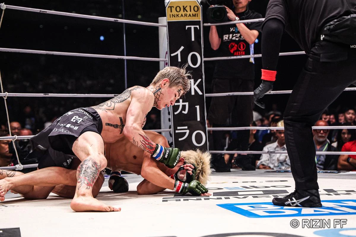 「超RIZIN.3」第11試合：朝倉未来 vs. 平本蓮