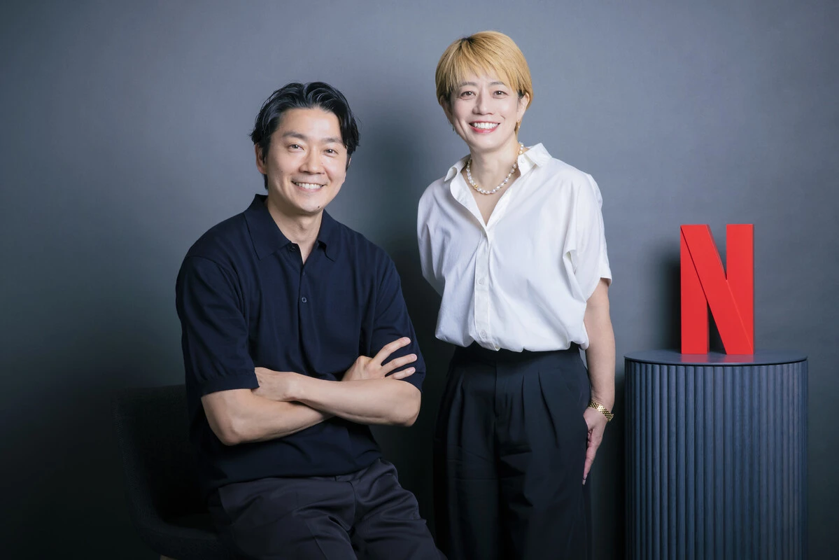 Netflixの坂本和隆さんと磯山晶さん／画像はNetflix公式サイトから