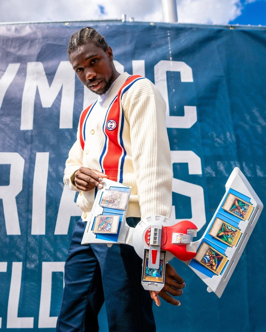 遊戯王「デュエルディスク」装着のノア・ライルズ選手、パリ五輪米国代表選考会で優勝