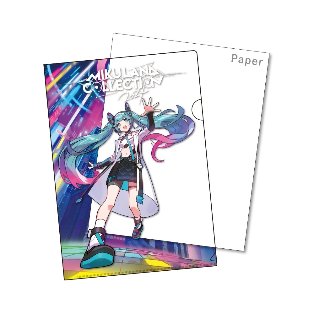 ■Miku Land Collection2024 A4 クリアファイル ¥550（税込）