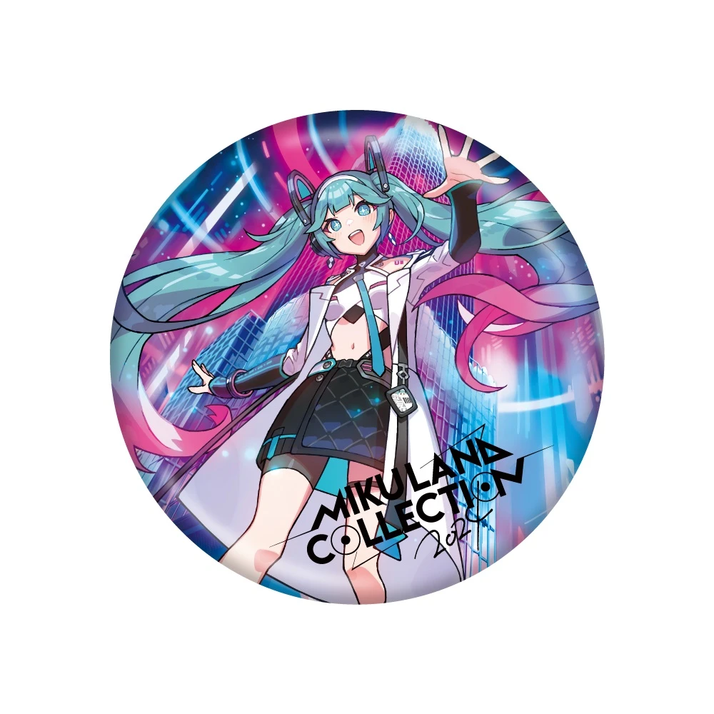 ■Miku Land Collection2024 缶バッジ 57mm ¥550（税込）