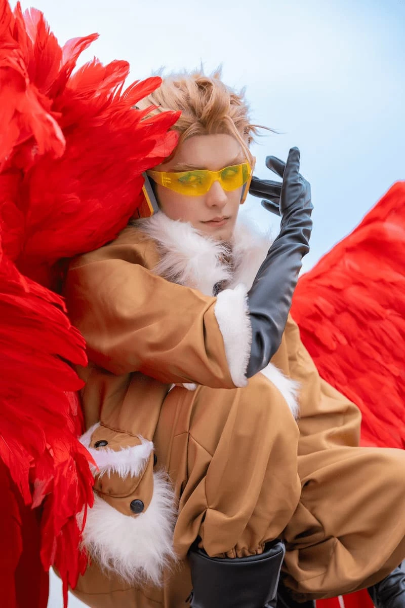 スタンミさんが披露したホークスのコスプレ／画像は本人のＸから