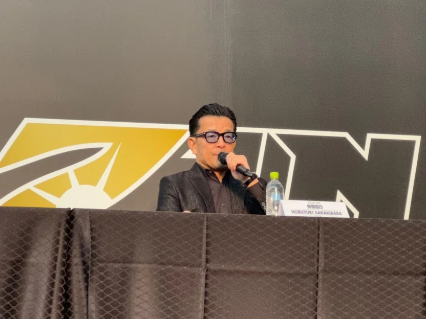 記者会見の実施を明言した「RIZIN」の榊原信行CEO（写真は「超RIZIN.3」開催前の記者会見時）