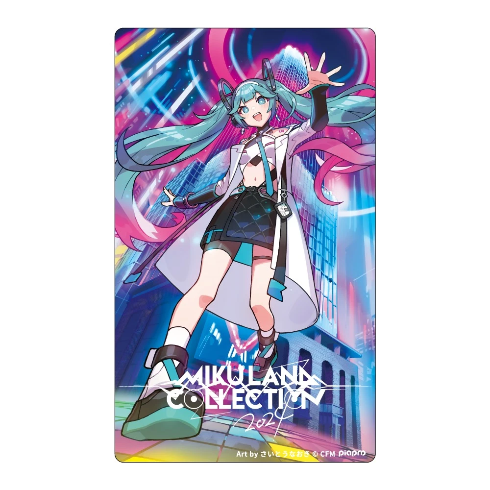 ■Miku Land Collection2024 ステッカー 100×60mm ¥660（税込）