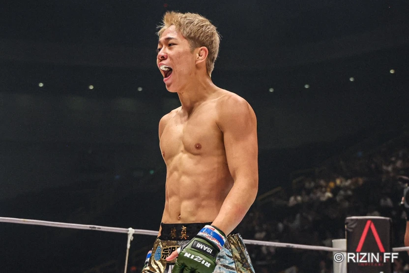 「RIZIN.48」第3試合：金太郎 vs. 秋元強真