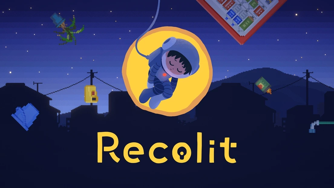 横スクロール型のドット絵ナゾ解きアドベンチャー『Recolit』