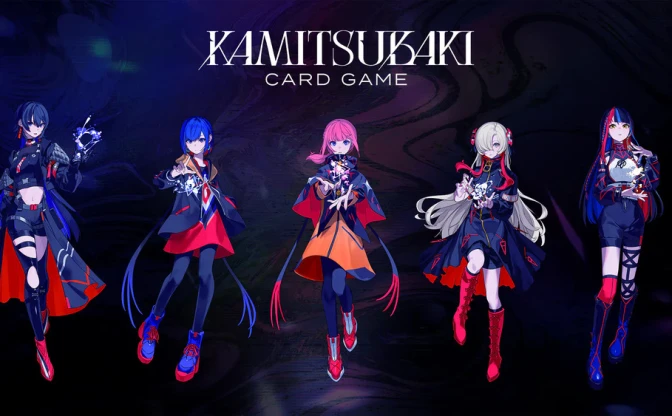 神椿発のTCG『KAMITSUBAKI CARD GAME』ルール動画公開　ブースターパックも制作決定