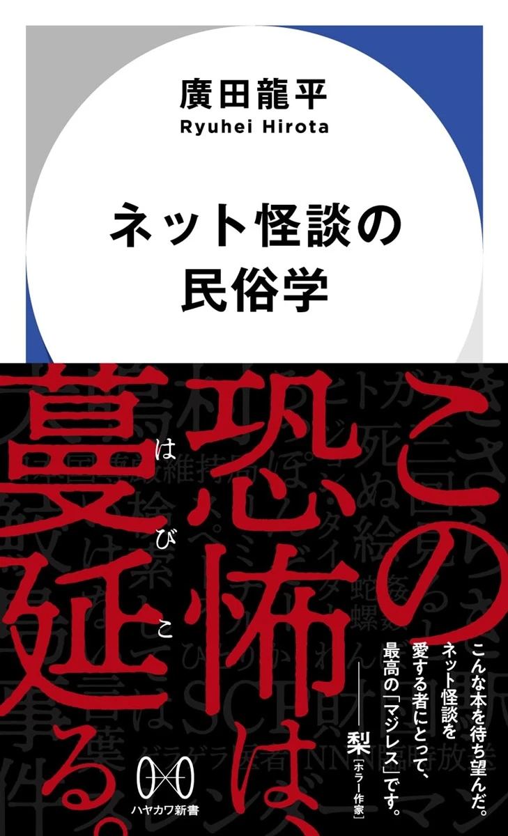 『ネット怪談の民俗学』書影／画像はAmazonより