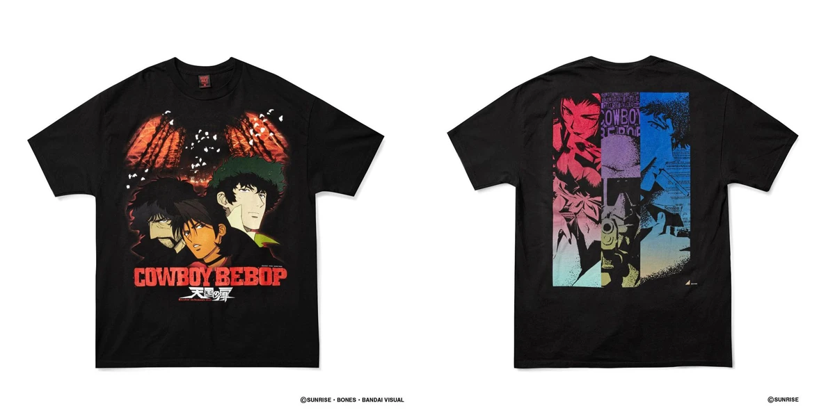 COWBOY BEBOP × GEEKS RULE コラボTシャツ／画像はGEEKS RULEのInstagramより