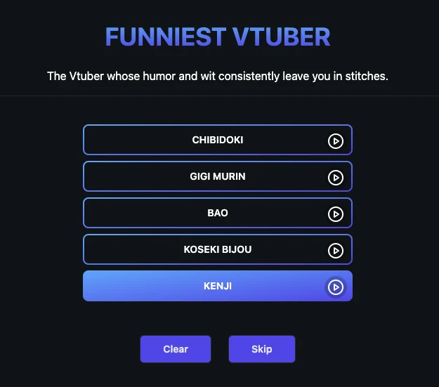 Funniest Vtuber