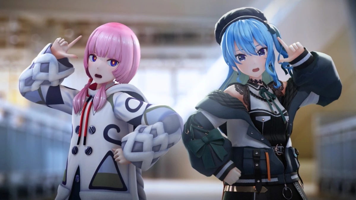 花譜×星街すいせい「一世風靡」MVサムネイル