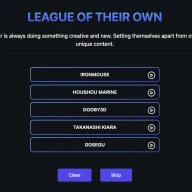 League Of Their Own