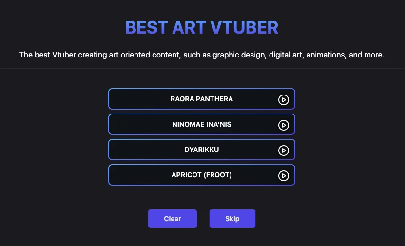 Best Art Vtuber