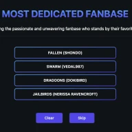 Most Dedicated Fanbase