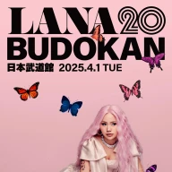 LANAさんの日本武道館公演ビジュアル