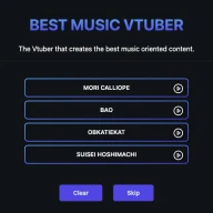 星街すいせいさんがノミネートされた音楽部門「Best Music VTuber」