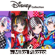 コラボグッズ「Disney Collection by Mika Pikazo」のイラスト