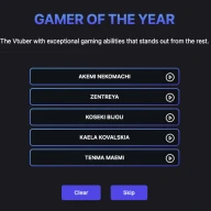 Gamer Of The Year